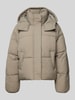 Only Boxy Fit Steppjacke mit Kapuze Modell 'HOPE' Beige