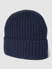 Jake*s Casual Czapka beanie z szerokim brzegiem Ciemnoniebieski