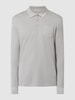 bugatti Poloshirt aus Piqué Hellgrau