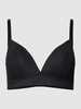 Esprit Zachte bh met kant, model 'Seasonal Lace' Zwart