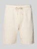 MCNEAL Shorts aus Leinen-Baumwoll-Mix mit elastischem Bund Beige