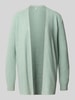 ONLY Regular Fit Strickjacke aus Viskose-Mix Modell 'MARY' Schilf