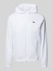 Lacoste Trainingsjacke mit Kapuze Weiss