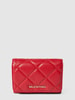 VALENTINO BAGS Portemonnee met labeldetail, model 'OCARINA' Rood