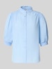 Soyaconcept Regular Fit Bluse mit Stehkragen Modell 'CALISTE' Hellblau