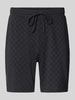 JOOP! Collection Sweatshorts met elastische band en tunnelkoord 