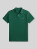 Polo Ralph Lauren Regular Fit Poloshirt aus reiner Baumwolle Dunkelgruen
