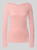 Marc O'Polo Regular Fit Langarmshirt aus reiner Baumwolle Rosa
