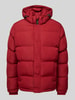 Pepe Jeans Steppjacke mit Kapuze Modell 'Tobias' Rot