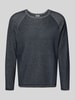 Drykorn Gebreide pullover met ronde hals, model 'TITZIAN' Blauw