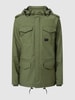 Vintage Industries Parka mit Baumwoll-Anteil Modell 'Darren' Olivgrün