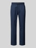 MCNEAL Stoffen broek met elastische band Marineblauw