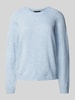 Vero Moda Weicher Pullover mit Glitzerfaden Modell 'DOFFYSHINE' Bleu Melange