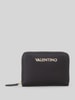 Valentino Bags Portfel z napisem z logo Czarny