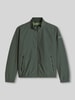 Marc O'Polo Regular Fit Blouson aus Baumwoll-Mix mit Stehkragen Oliv