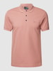 ONeill Poloshirt met labelstitching Oudroze