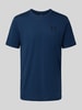 Under Armour T-Shirt mit Label-Print Marine