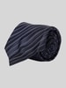 altea Seidenkrawatte mit Strukturmuster Modell 'Gange' Marine