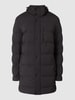Pierre Cardin Steppjacke mit Kapuze - 'Futureflex' Schwarz
