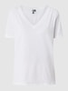 Pieces T-Shirt aus Baumwolle Modell 'Ria' Weiss