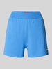 HUGO Korte pyjamabroek met elastische band Blauw