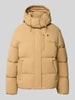 Polo Ralph Lauren Kurtka puchowa z wyhaftowanym logo i kieszenią na piersi Camel