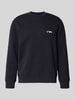 Emporio Armani Sweatshirt mit Label-Stitching Marine