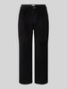 s.Oliver RED LABEL Wide Leg Cordhose mit Gürtelschlaufen Black