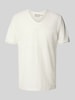 MCNEAL T-Shirt mit V-Ausschnitt Ecru