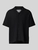 SELECTED HOMME Freizeithemd mit Knopfleiste Black