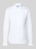 MOS MOSH overhemdblouse van katoenmix model 'Mattie' Wit