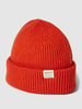 Barts Mütze aus Wolle mit Logo-Applikation Modell 'FEODORE' Rot