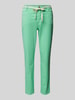 Rosner Spodnie materiałowe o kroju slim fit w kant model ‘ALISA’ Jasnozielony