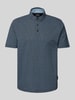 ARMANI EXCHANGE Poloshirt met korte knoopsluiting Marineblauw