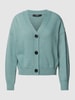 Weekend Max Mara Gebreid jack met extra brede schouders, model 'OBLIO' Mint
