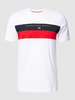Christian Berg Men T-Shirt mit Label-Patch Weiß