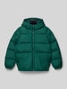 Tommy Hilfiger Teens Daunenjacke mit Kapuze Gruen