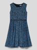 Happy Girls Kleid mit Animal-Print Blau