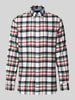 Christian Berg Men Freizeithemd mit Button-Down-Kragen Graphit