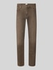 Brax Slim Fit Jeans aus Baumwoll-Mix Modell 'Chuck' Dunkelbraun