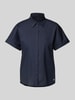 Marc Cain Regular Fit Bluse mit 1/2-Arm Marine