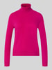 Christian Berg Woman Regular Fit Rollkragenpullover aus reinem Kaschmir Pink