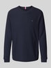 Tommy Hilfiger Longsleeve mit Logo-Stitching Marine