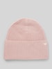 Marc O'Polo Beanie aus reiner Baumwolle Rose