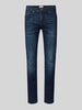 MCNEAL Slim Fit Jeans im aus Bio-Baumwoll-Mix 5-Pocket-Design Dunkelblau