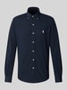 Polo Ralph Lauren Slim Fit Freizeithemd aus reiner Baumwolle Marine