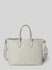 Abro Shopper met labelapplicatie, model 'CLIVIA' Middengrijs