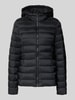 Jake*s Casual Steppjacke mit Kapuze Black
