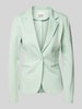 ICHI Slim fit blazer met paspelzakken, model 'KATE' Lichtgroen