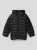 Mango Steppjacke mit Kapuze Modell 'unico' Schwarz